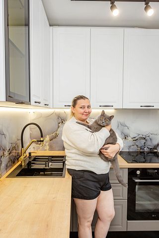 Угловая кухня Милан с витринами и подсветкой. Коллекция Милан. Размер: 2800 x 1550 мм  - 2