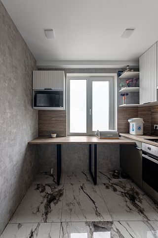 Компактная кухня для хрущевки. Коллекция Империал. Размер: 2700 Х 1000 Х 2380 мм  - 1