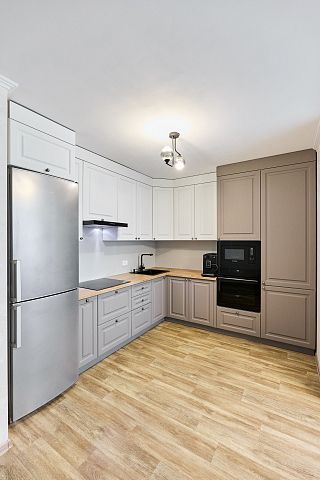 Классическая двухцветная кухня. Коллекция Палаццо. Размер: 2634 Х 2694 Х 2530 мм  - 1